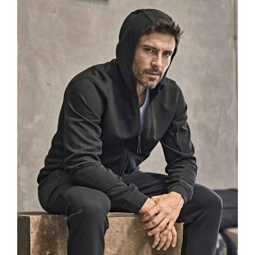 T5706 Athletic Hooded Full-Zip Sweat Jacket