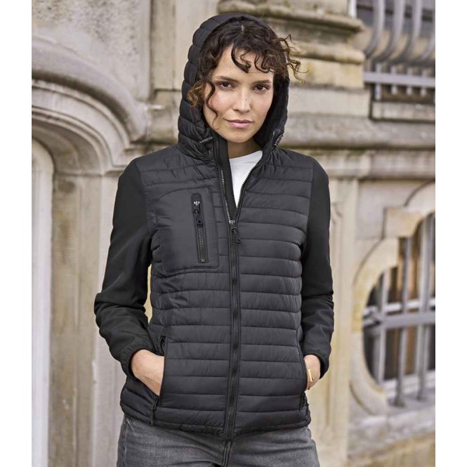 Tee Jays T9629 Women's Crossover Hooded Jacket