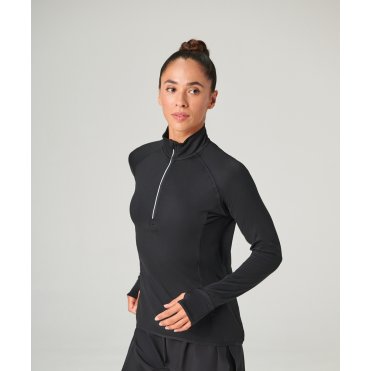 TL563 Women's Long-Sleeved 1/4 Zip Top