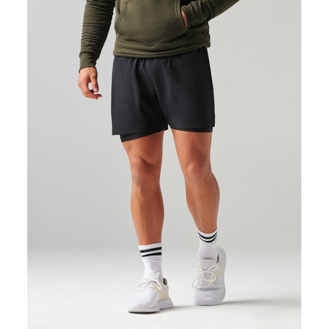 Tombo TL615 Double-Layer Sports Shorts