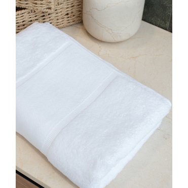 TC504 Organic Bath Towel With Printable Border