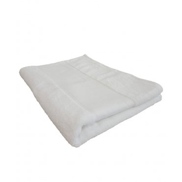 TC506 Organic Bath Sheet With Printable Border