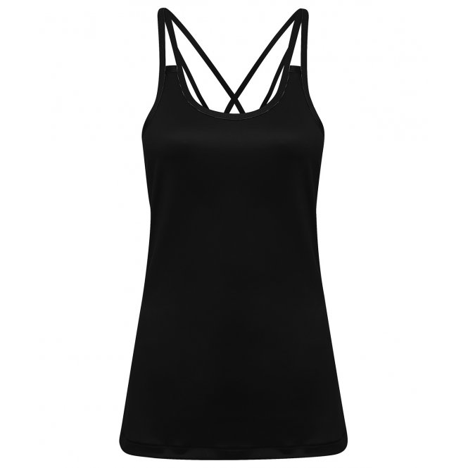 TriDri TR029 Women's  Laser Cut Spaghetti Strap Vest