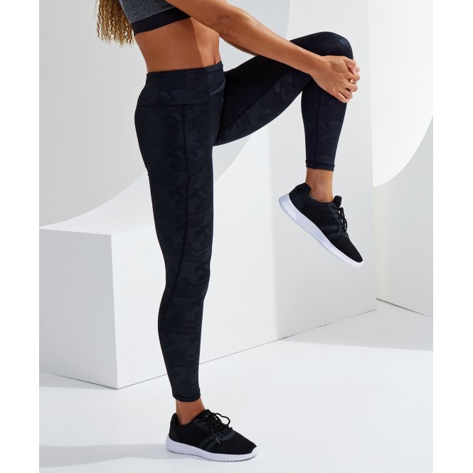 TriDri TR038 Women's  Performance Camo Leggings Full-Length