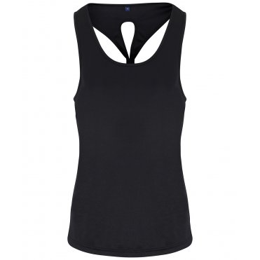 TR042 Women's TriDri Yoga Knot Vest