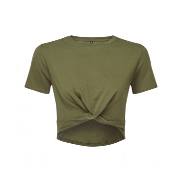 TR068 Women's TriDri Twist Crop Top