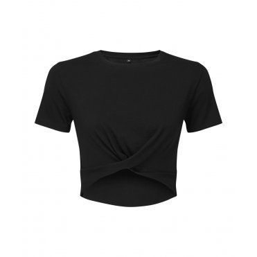 TR068 Women's TriDri Twist Crop Top