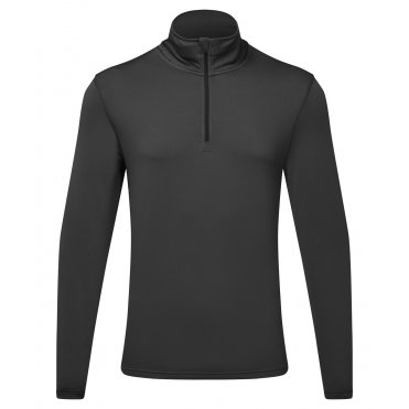 TR111 TriDri Recycled Long Sleeve Brushed Back 1/4 Zip Top