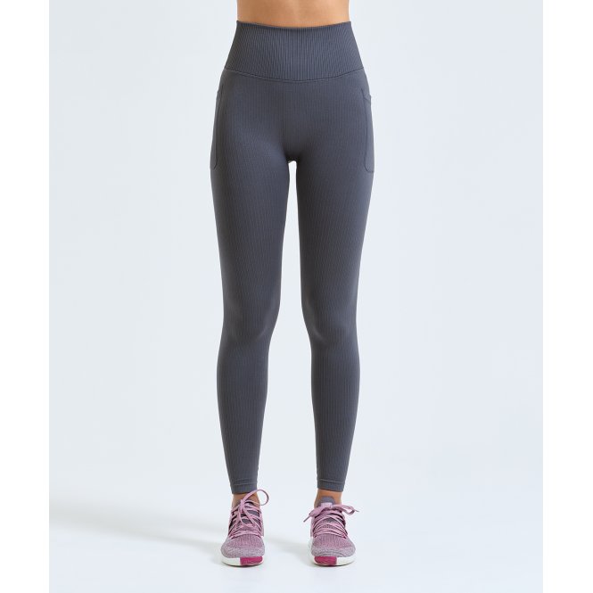 TriDri TR211 Women's  Ribbed Seamless 3d Fit Multi-Sport Leggings