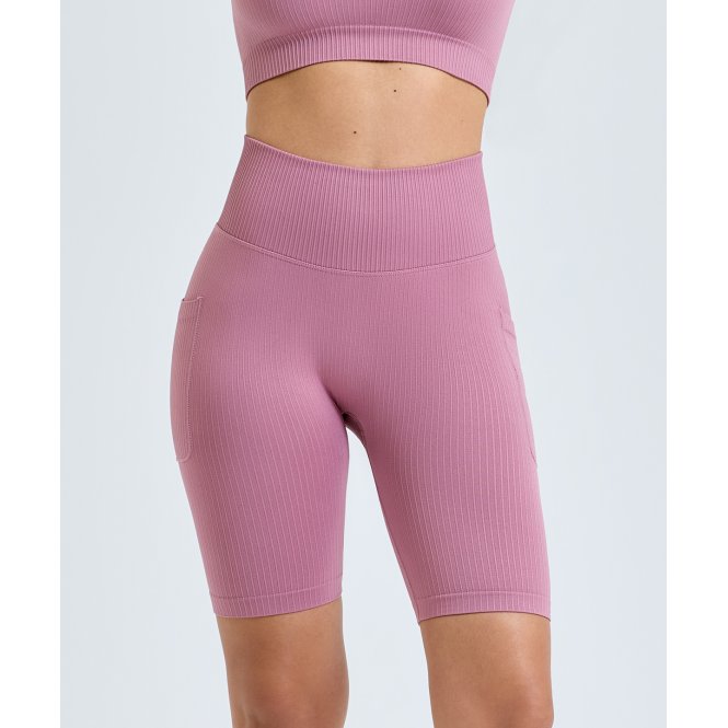 TriDri TR225 Women's  Ribbed Seamless 3d Fit Cycle Shorts