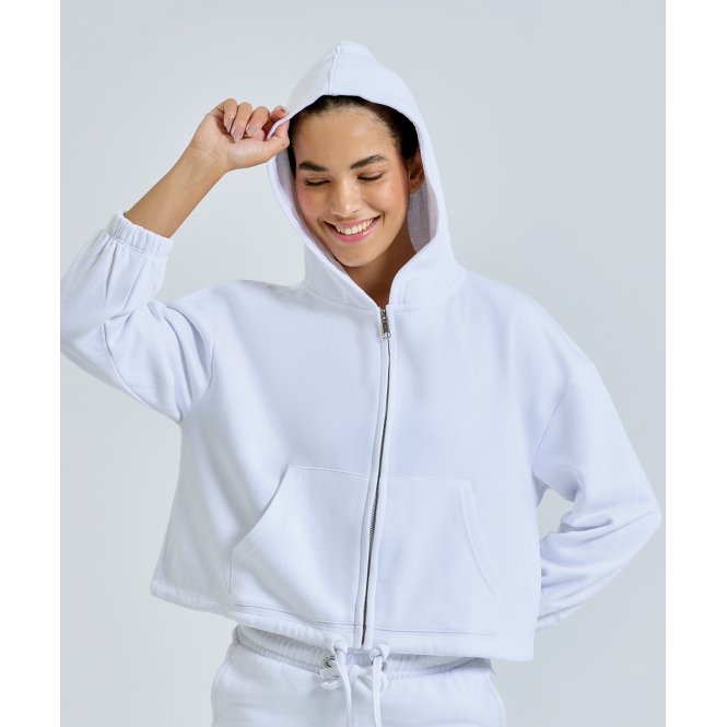 TriDri TR601 Women's  Recycled Drawstring Full-Zip Hoodie