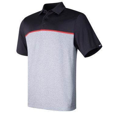 UG003 Ua Playoff 3.0 Stripe Polo Lb Edge Lit