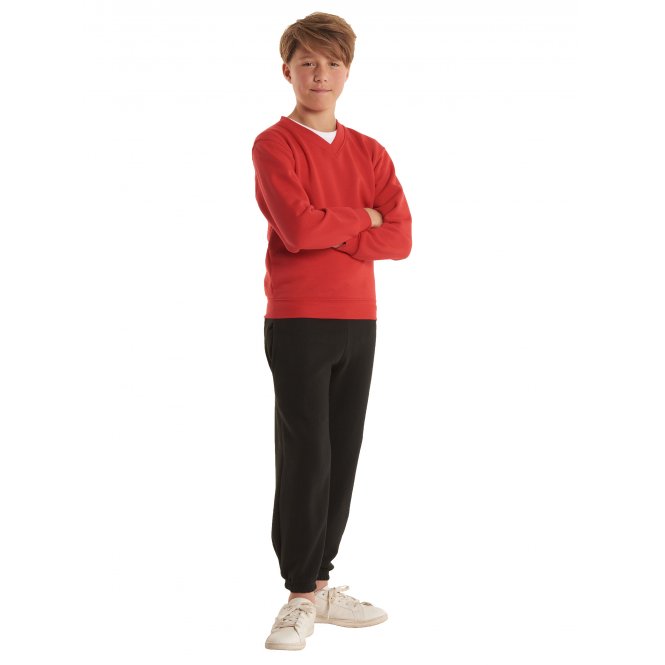 Uneek UC206 Children's V-Neck Sweatshirt