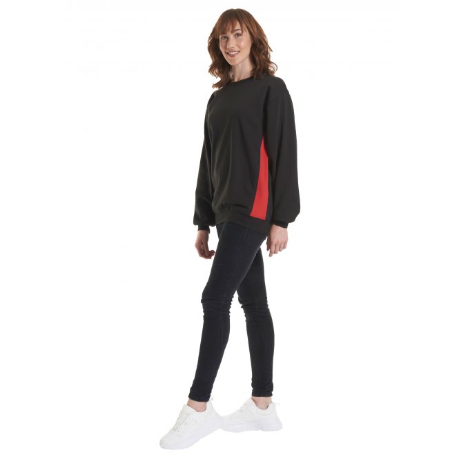 Uneek UC217 2-Tone Crew New Sweatshirt