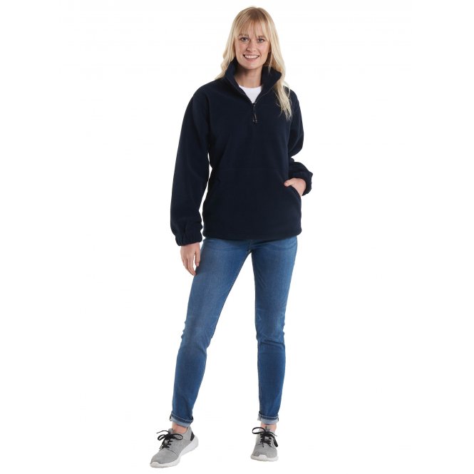 Uneek UC602 Premium 1/4 Zip Microfleece Jacket