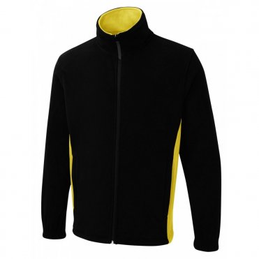 UC617 2-Tone Full-Zip Fleece Jacket