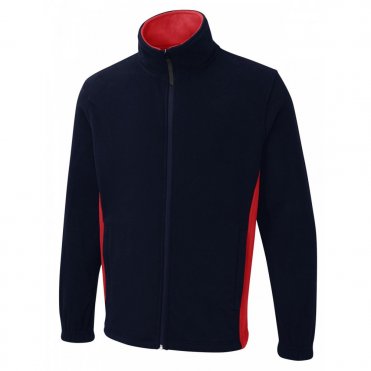 UC617 2-Tone Full-Zip Fleece Jacket