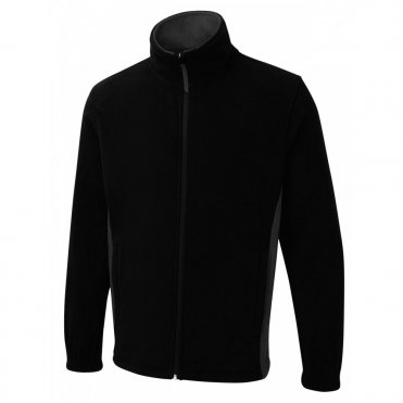 UC617 2-Tone Full-Zip Fleece Jacket