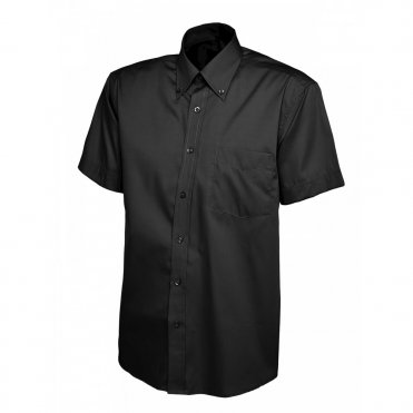 UC702 Men's Pinpoint Oxford Half Sleeve Shirt