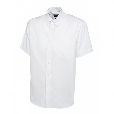 UC702 Men's Pinpoint Oxford Half Sleeve Shirt