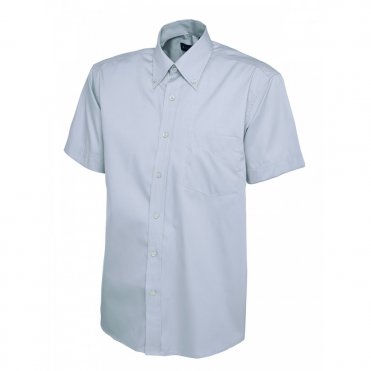 UC702 Men's Pinpoint Oxford Half Sleeve Shirt