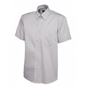 UC702 Men's Pinpoint Oxford Half Sleeve Shirt