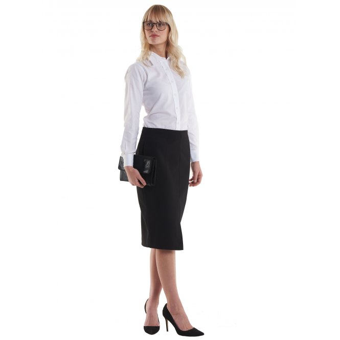 Uneek UC703 Women's Pinpoint Oxford Full Sleeve Shirt