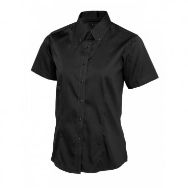 UC704 Women's Pinpoint Oxford Half Sleeve Shirt