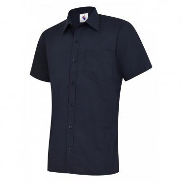 UC710 Men's Poplin Half Sleeve Shirt