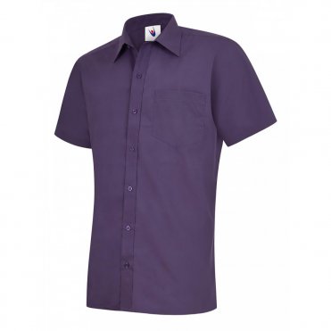 UC710 Men's Poplin Half Sleeve Shirt