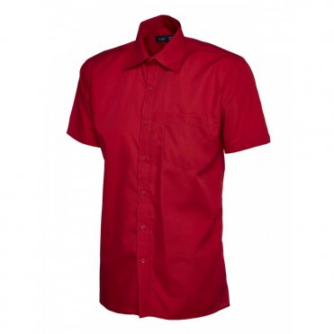 UC710 Men's Poplin Half Sleeve Shirt