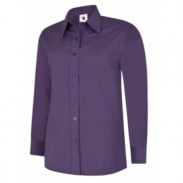 UC711 Women's Poplin Full Sleeve Shirt