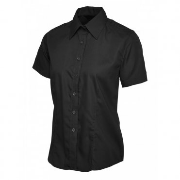 UC712 Women's Poplin Half Sleeve Shirt