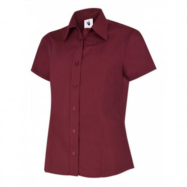 UC712 Women's Poplin Half Sleeve Shirt