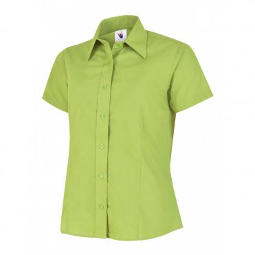 UC712 Women's Poplin Half Sleeve Shirt