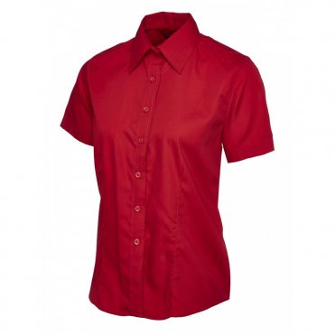 UC712 Women's Poplin Half Sleeve Shirt