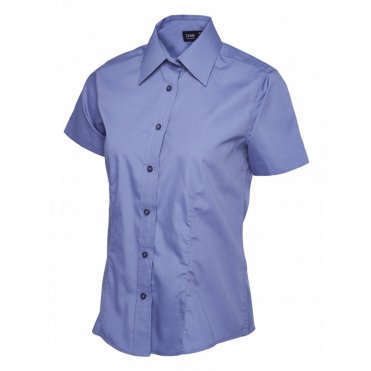UC712 Women's Poplin Half Sleeve Shirt