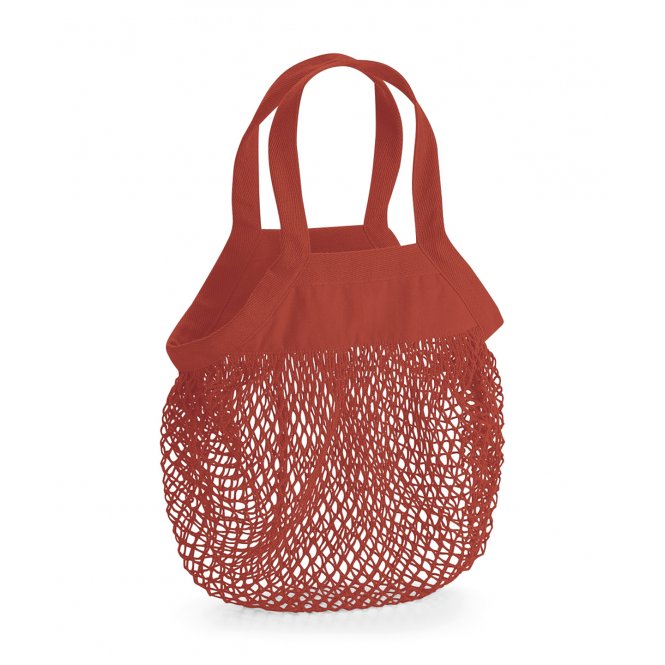 Westford Mill WM151 Organic Cotton Mini Mesh Grocery Bag