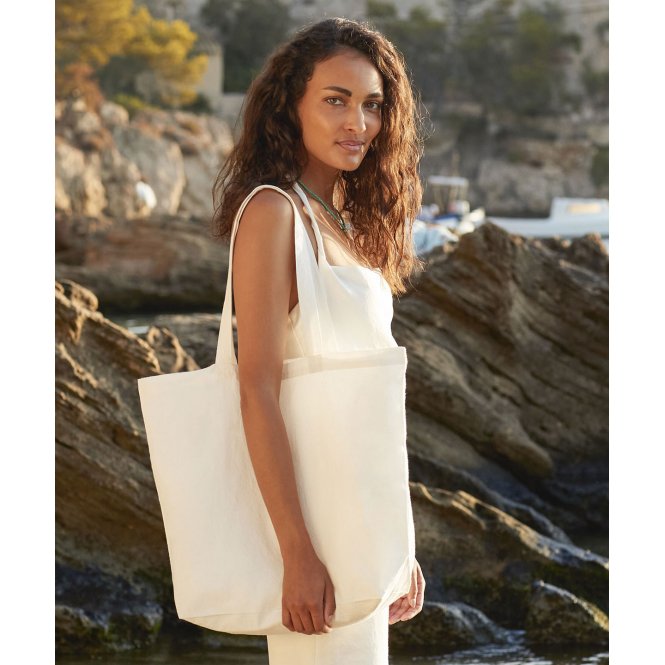 Westford Mill WM285 Organic Natural Dyed Maxi Bag For Life