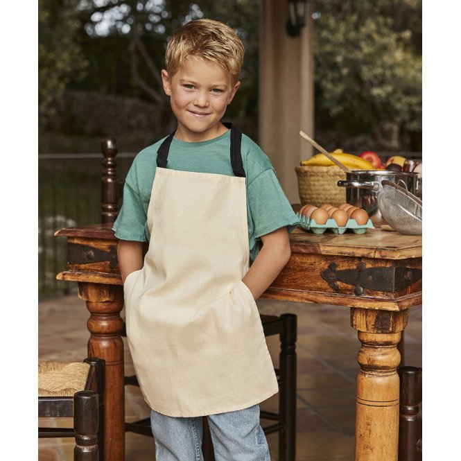 Westford Mill WM362 Fairtrade Cotton Children's Craft Apron