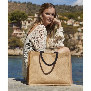 WM407 Jute Classic Shopper