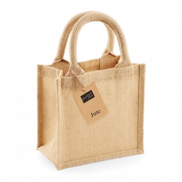 WM411 Jute Petite Gift Bag