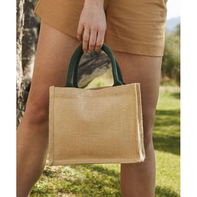 Westford Mill WM412 Jute Mini Gift Bag