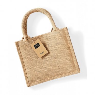 WM412 Jute Mini Gift Bag