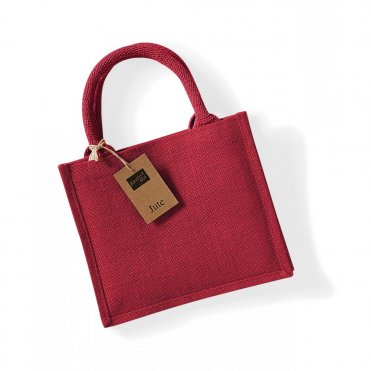 WM412 Jute Mini Gift Bag
