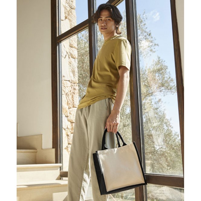 Westford Mill WM421 Printers Midi Jute Tote
