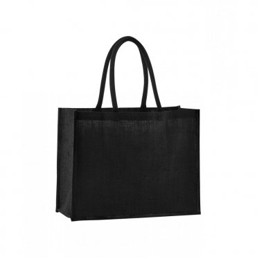 WM470 Natural Starched Jute Classic Shopper
