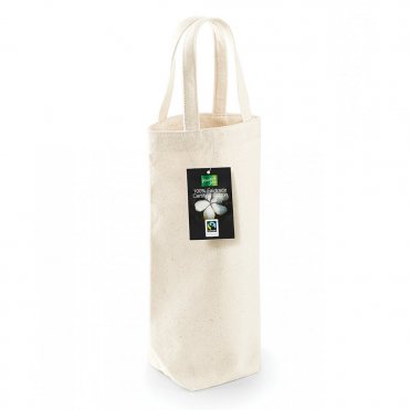 WM620 Fairtrade Cotton Bottle Bag