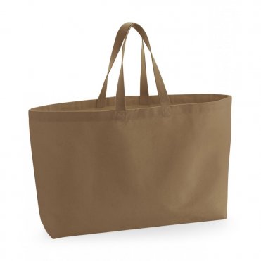 WM696 Oversized Canvas Tote Bag