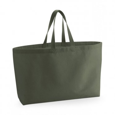 WM696 Oversized Canvas Tote Bag
